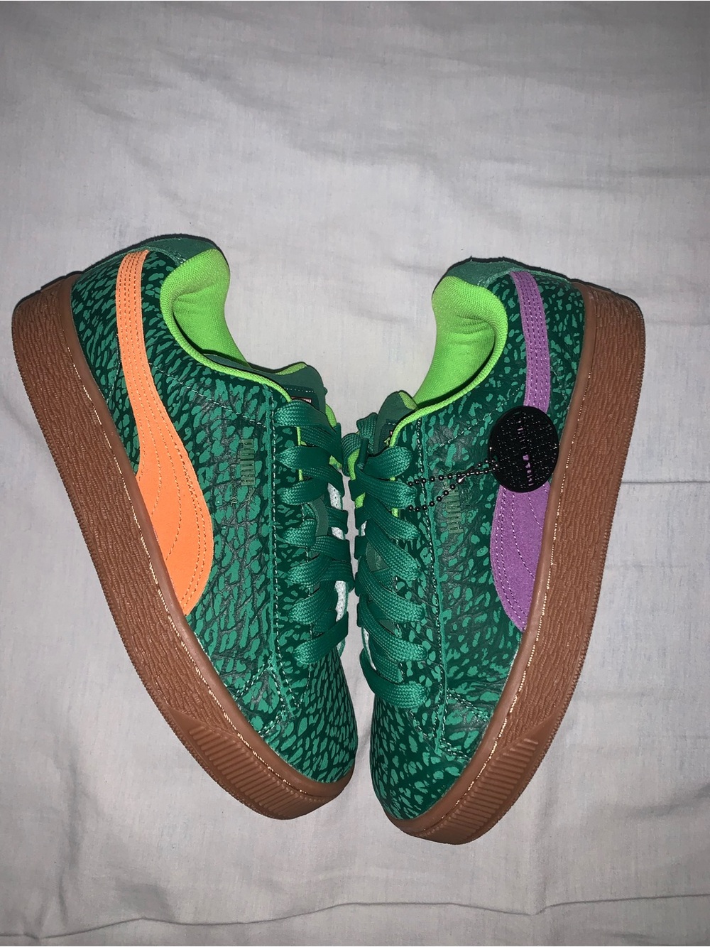 Puma Suede XL Teenage Mutant Ninja Turtles Size: 5.5 Men